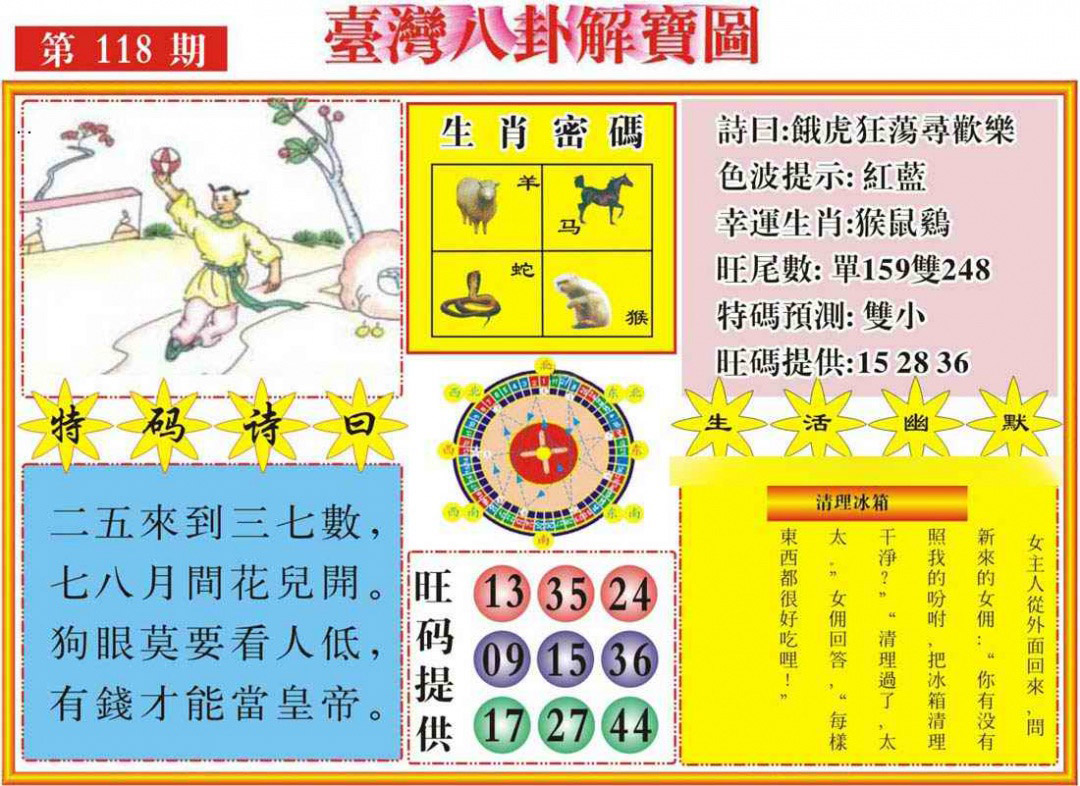 台湾八卦解宝图更新中